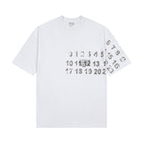 Maison Margiela T-Shirts Crew Neck Loose Short Sleeve T-Shirt