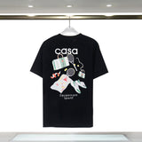 Casablanca T Shirts Loose Short Sleeve T-Shirt