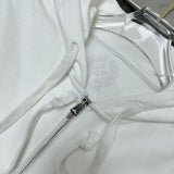 Chh Chrome Hearts Hoodie autumn/winter color spine gradual change small horseshoe zip jacket hooded sweater