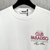 MSGM T-Shirt Loose Short Sleeve T-Shirt