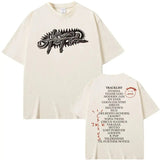 Rapper Cactus Jack Tshirt UTOPIA Album Graphics T-shirts Men