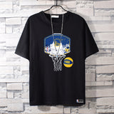 Basketball Sports T Shirt Summer Warrior Curry 3 Basketball Sports Breathable Short Sleeve T-Shirt Male Student