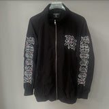 Mixed Emotion T-Shirt Embroidered Jacket Hip Hop Jacket