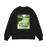 Purple Brand Sweatshirt Loose Crew Neck Sweater