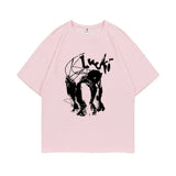 Rapper Lucki Shadow Print Tshirt Men Women Fashion Casual