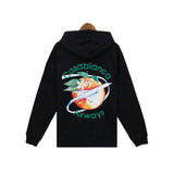 Casablanca Hoodie autumn and winter hooded sweater terry pure cotton