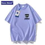 Nasa T Shirt Loose Cotton Short Sleeve T-Shirt Trendy Half Sleeve