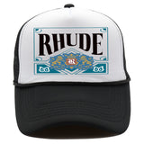 Rhude Hat Shade Mesh Cap Casual Baseball Cap Couple