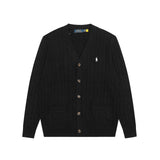 Ralph Lauren Knitted sweaters Ralph Pony standard autumn and winter cardigan sweater women's V-neck long sleeves