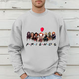 Halloween Friends Hoodies Men Fashion Horror Long Sleeve