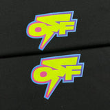 Off Whtie T Shirts Lightning Arrow Male And Female Trendy Brand Short Sleeve