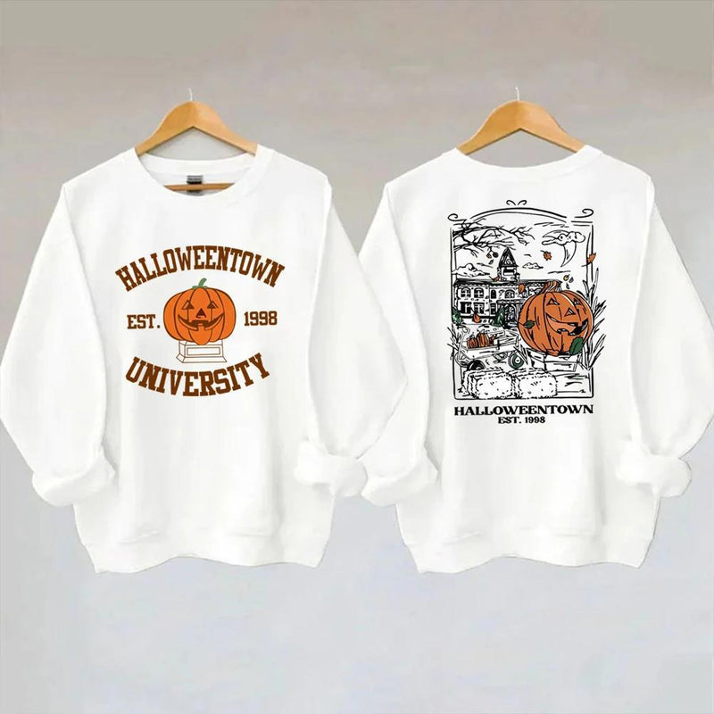 Vintage Halloweentown Sweatshirt 2 Side Print Halloween