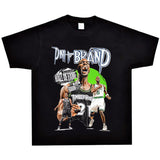 Basket Ball Star T Shirt Basketball Kevin Garnett Printed Washed Distressed American T-shirt Vintage Cotton Short Sleeve