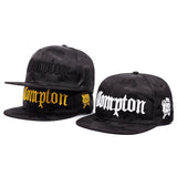 Compton Hat Hip Hop Snapback Flat Bill Cap