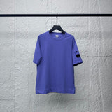 Cp Company T Shirts Summer Casual Loose Crew Neck Pullover