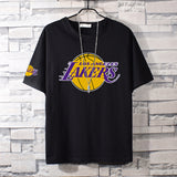 Basketball Sports T Shirt Commemorative Kobe No. 24 Ball Clothes Short Sleeve T-Shirt Boys Loose Student Casual