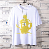 Basketball Sports T Shirt Nba Basketball Clothes James Printed Short Sleeve T-Shirt Men'S Cotton Loose