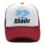 Rhude Hat Couple Sun Hat Casual Sports Baseball Cap