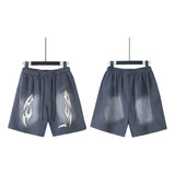 Men Short Vintage Old, Loose Summer Casual Sports Shorts