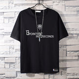 Basketball Sports T Shirt Short-Sleeved T-Shirt Men'S Magic Mcgrady No. 1 Basketball Sports Training Wear Student Loose