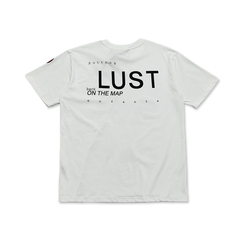ERD T Shirts Summer Street Punk Rock Loose Short Sleeve T-shirt