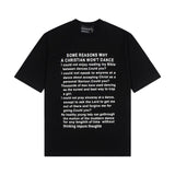 ERD T Shirts Short Sleeve Logo Cartoon Print Loose