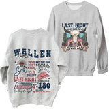 Thing At A Time Last Night Morgan Sweatshirt