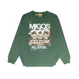 Gallery Dept Long Sleeved Shirt Fashion Brand Long Sleeve Long-Sleeved T-shirt Blouse