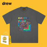 Drew T Shirts Graffiti Printing T-shirt