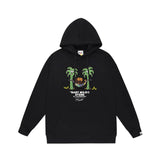 Bathing Ape Hoodie Autumn/Winter Letter Print Loose Hoodie Pullover Ape Sweater