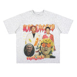 Film Star T Shirt Loose Heavy American Retro Street T-shirt