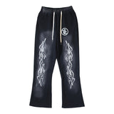 Mens trendy Hoodie & Pants Wash Water Make Old Hoodies Sweater Trousers