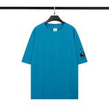 Cp Company T Shirts Summer Casual Loose Crew Neck Pullover