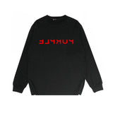Purple Brand Long Sleeve T-Shirt Fashion Loose Long Sleeve Top
