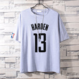 Basketball Sports T Shirt Nba Basketball Cotton Short-Sleeved T-Shirt Male Student Sports Kobe James Owen Curry