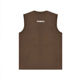 Purple Brand Tank T Shirts Sleeveless T-shirt Vest