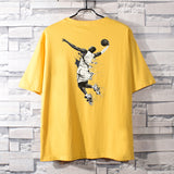 Basketball Sports T Shirt Nba Commemorative Kobe No. 24 Sweatshirt Student Short Sleeve T-Shirt Men'S Loose