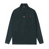 Ralph Lauren Coat vintage embroidered sweater loose versatile polo
