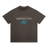 Fog Essentials T Shirts Spring/Summer FOG Letter Pattern Crew Neck Short Sleeves