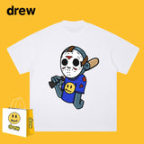 Drew T Shirts Drew T-shirt Smiley Face Classic Letters