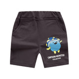 Boy Shorts Summer Cartoon Pattern Children's Shorts Cotton Boys' Casual Pants Children's Clothing