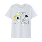 Basketball Sports T Shirt Short-Sleeved T-Shirt Men'S Trendy Loose Printed Half Sleeve Student