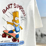 Fog Essentials T Shirts Spring and Summer FOG Joint Series Cartoon Pattern Crew Neck Short Sleeves