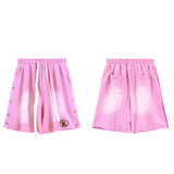 Men Shorts Wash and Do Old Casual Shorts Summer