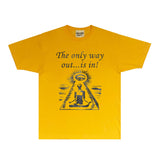 Gallery Dept T Shirts European and American Fashion Brand Tee Shirt Short Sleeve T-shirt Blouse