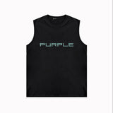 Purple Brand Tank T Shirts Sleeveless T-shirt Vest