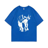 Rapper Lucki Shadow Print Tshirt Men Women Fashion Casual