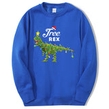 Dinosaur Christmas Hoodies e Rex Merry Xmas Round