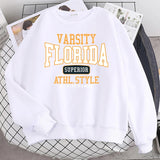 Trend Casual Woman Pullover Florida Superior Athl Hoodie