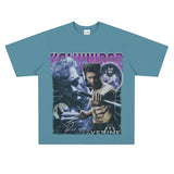 Film Star T Shirt Movie the Wolverine Cotton Short Sleeve Loose Retro T-shirt Men